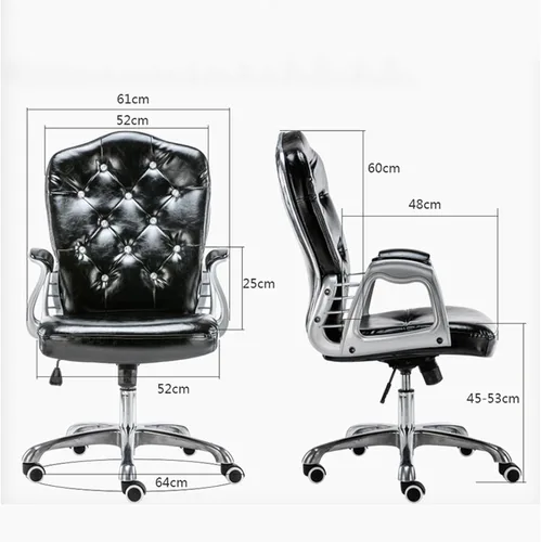 Miniatura 2 de Home Office Chair Ergonomic Desk Chair Computer Chair with Lumbar Support Armrest Executive Rolling Swivel Adjustable Task Chair for Women Adults