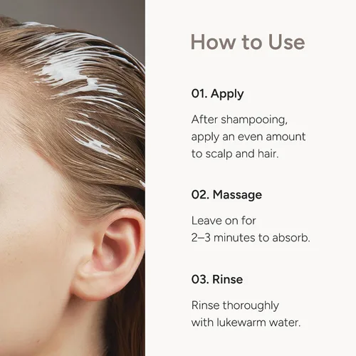 Miniatura 6 de Tratamiento intensivo para el cabello – Fórmula reparadora de proteínas de arroz para un cabello más suave y fuerte – Hidratante y fortalecedor