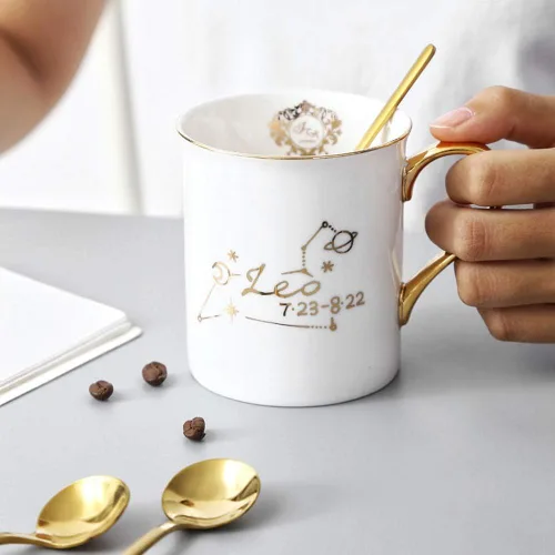 Miniatura 9 de Paquete de 6 cucharas de café expreso de acero inoxidable chapadas en oro, mini cucharaditas para café, azúcar, postre, pastel, helado, sopa Dorado