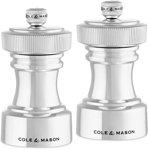 Miniatura 9 de Cole & Mason Hoxton Mill - Molinillo de pimienta negra de mesa, molinillo de pimienta recargable, accesorio de cocina y hogar, molinillo de pimienta