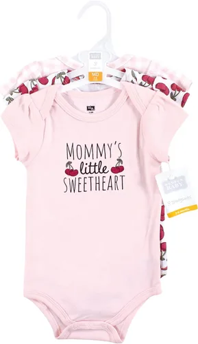 Miniatura 65 de Hudson Baby baby-girls Cotton Bodysuits 3-pack