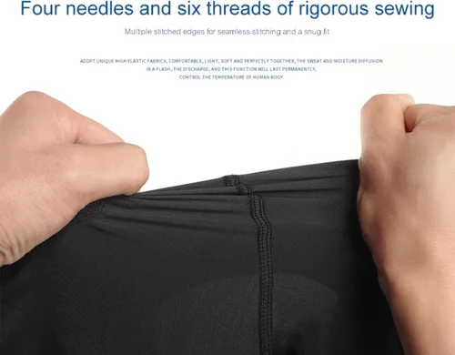 Miniatura 5 de Hotfiary Pantalones cortos de compresión acolchados para jóvenes, protector de pecho de costilla de fútbol, almohadillas protectoras para patinaje