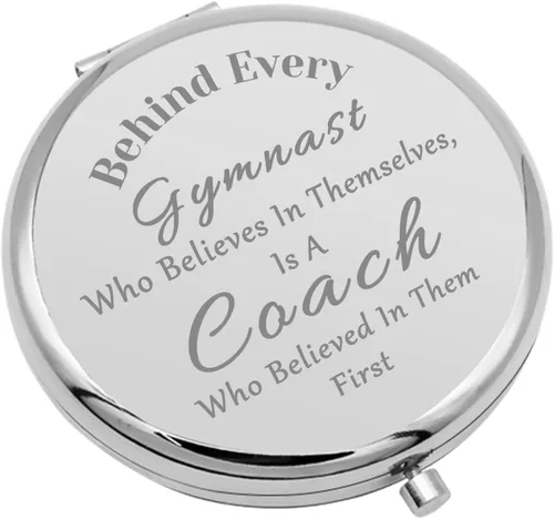 Miniatura 9 de Regalos para profesores de gimnasia para mujeres, espejo compacto, regalo de equipo de gimnasia, entrenador, regalo de agradecimiento, regalos