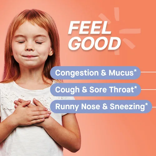 Miniatura 3 de Genexa jarabe homeopático para niños Cold Crush: el único remedio orgánico certificado para resfríos para niños 60 tabletas masticables naturales