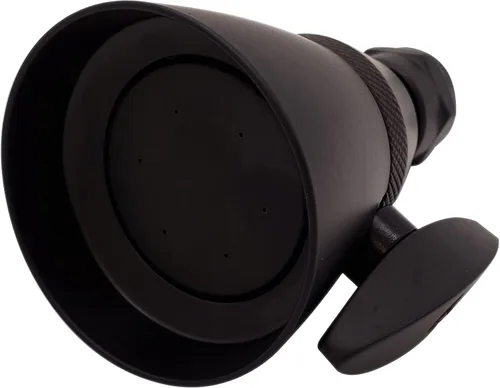 Miniatura 6 de Westbrass R306-62 Chatham Style - Cabezal de ducha ajustable de latón de 2-1/4 pulgadas, color negro mate Mate negro