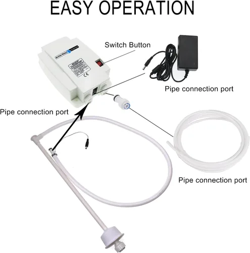 Miniatura 3 de Dispensador de Bomba de Agua Embotellada Sistema de Doble Entrada 110V Bomba Eléctrica de Agua Potable de Gran Flujo 3.8L 5 Galones Dispensador