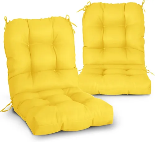 Miniatura 18 de EAGLE PEAK Cojín Acolchado para Silla de Exterior/Interior para Asiento/Respaldo, Juego de 1, 42'' x 21'', Azul Claro