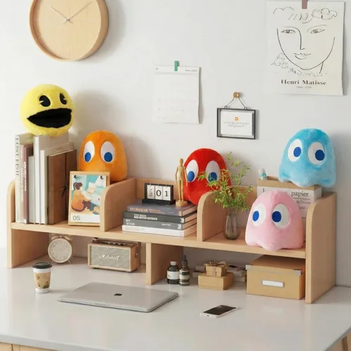 Miniatura 5 de Juguete de peluche Pac de 6 pulgadas, juego de 5 juguetes que se pueden utilizar para decoración de fiestas, animal de peluche suave y cómodo