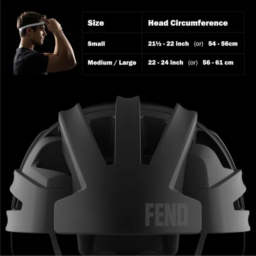 Miniatura 6 de FEND One Foldable Bike Helmet – Patented Smart-Fold 50% Compact Design, Award-Winning Safety CPSC/EN1078 Certified, for Adults, Commuters, E-Bikes