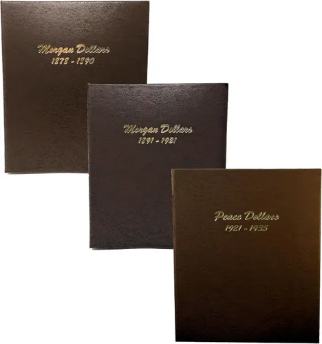 Miniatura 7 de Dansco Álbum de monedas del dólar de Morgan US 1878-1890 #7178 con funda