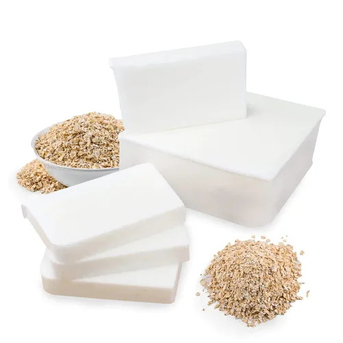 Miniatura 2 de Primal Elements Base de jabón de avena, base de glicerina hidratante para derretir y verter para manualidades, fácil de cortar, 10 libras