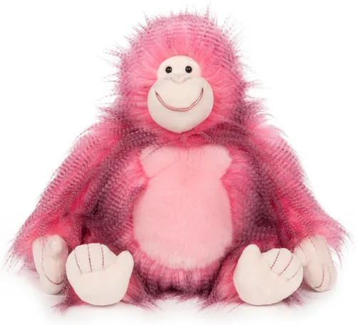 GUND Colección Fab Pals, gorila Ramona, animal de peluche de mono de peluche para edades de 1 año en adelante, rosa, 11.5 pulgadas Gorilla