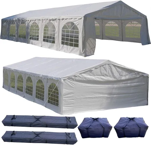 Miniatura 11 de Delta Carpas de polietileno económicas de 20 x 16 pies para fiestas, carpas para fiestas al aire libre, refugio de eventos de fiesta de boda
