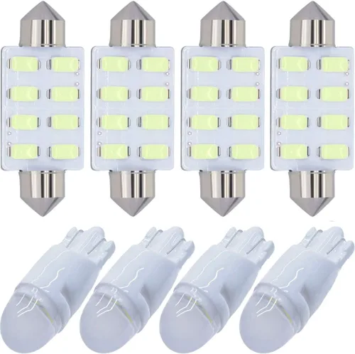 Yoper Kit de luz LED azul hielo para Ford F-150 250 350 Mustang Taurus Chevy Silverado Avalanche Impala Tahoe Trailblazer Dodge Ram Charger GMC