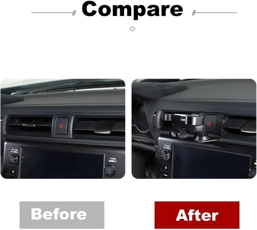 Miniatura 2 de CHEAYAR Soporte de teléfono para automóvil compatible con Subaru BRZ 2022 y compatible con Toyota GT86 2022, soporte de teléfono para todos