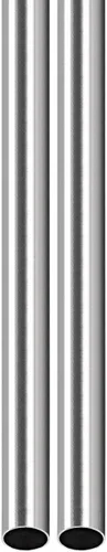 Miniatura 9 de DTGN Tubo de acero inoxidable 304 de 0.394 in x 0.016 in x 9.843 in (ODxWall TxL) - Paquete de 2 - Bueno para equipos de maquinaria - Tubería