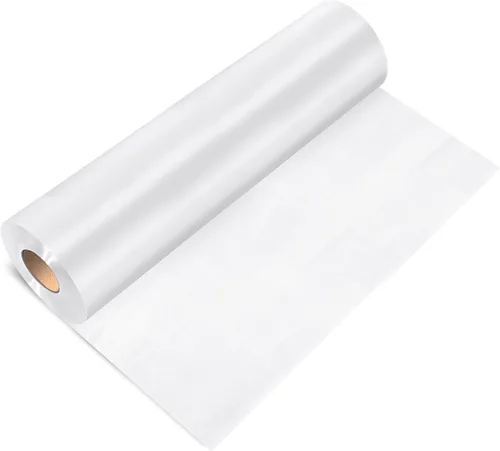 Miniatura 10 de Peryiter 1 rollo de 8.5 pulgadas x 100 yardas, estabilizador de bordado soluble en agua, estabilizador de película de cobertura de 25 μm