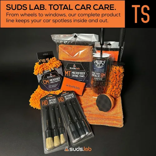 Miniatura 9 de Suds Lab TS - Aplicador de brillo de neumáticos – Almohadilla aplicadora de espuma reutilizable para neumáticos, cepillo de brillo de neumáticos
