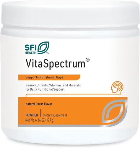 Miniatura 9 de Klaire Labs SFI Health VitaSpectrum - Polvo multivitamínico/mineral para niños con 23 nutrientes esenciales, sabor tropical para niños, sin cobre