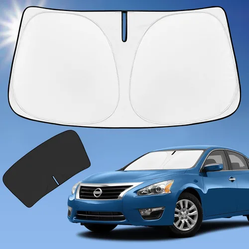 Miniatura 61 de para Dodge RAM 1500 2019-2024 2025 2026 Parasol Parasol para Parabrisas Cubierta - 4 Capas Parasol para Ventana Delantera para RAM1500 2Puertas