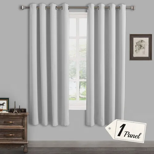 Miniatura 31 de Rose Home Fashion Cortinas opacas para puerta corrediza, oscurecimiento de la habitación, cortinas con aislamiento térmico para sala de estar