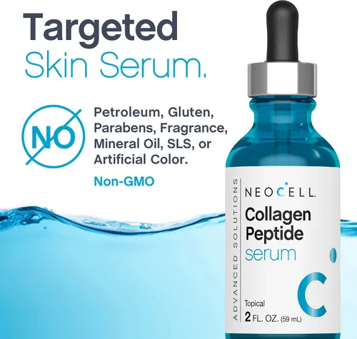 Miniatura 9 de NeoCell Paquete de belleza para mujer Polvo de biopéptidos de colágeno Suero de péptidos de colágeno Set interior y exterior
