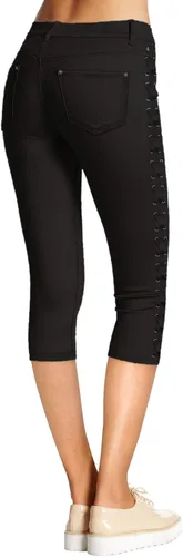 Miniatura 4 de Hybrid & Company Jeans capri elásticos ajustados para mujer