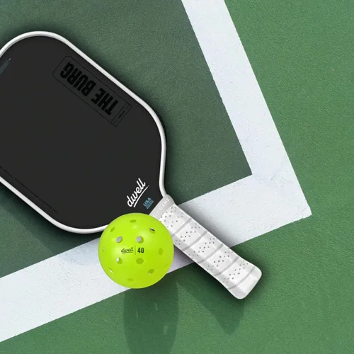 Miniatura 3 de DWELL Elite - Pelotas de pickleball de 40 agujeros, resistentes a las grietas, para deportes de pickleball al aire libre, pelota oficial de todo