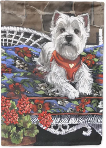 Miniatura 155 de Caroline's Treasures PPP3097CHF - Pijama de Navidad con diseño de bulldog francés para colgar en la pared, poliéster, tamaño de casa, multicolor