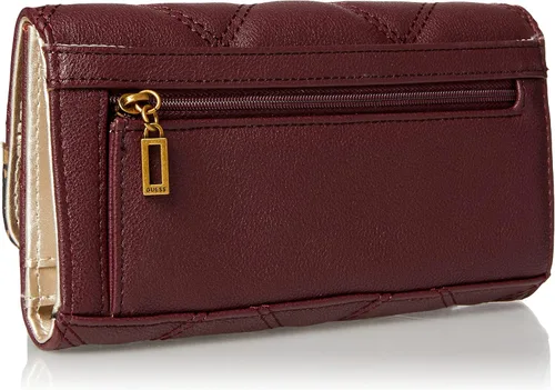 Miniatura 2 de GUESS Katey Cartera de mano múltiple, borgoña Multi, talla única