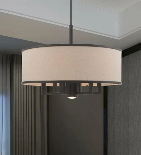 Miniatura 2 de Livex Lighting 62614-48 Park Ridge - Lámpara de araña de 6 luces, pintada a mano con hoja de oro antigua