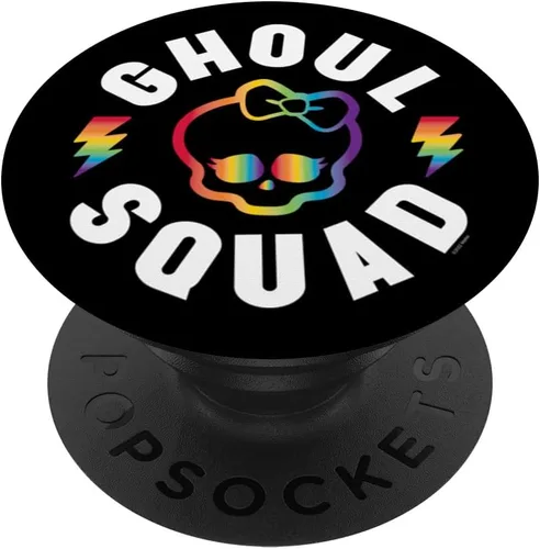 Miniatura 6 de Monster High Pride - PopSockets MagSafe PopGrip de Rainbow Ghoul Squad para iPhone