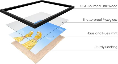 Miniatura 96 de Haus and Hues Arte de pared amarillo – Pósteres estéticos con cita para adolescentes, pósteres estéticos para dormitorio, niñas, impresión artística