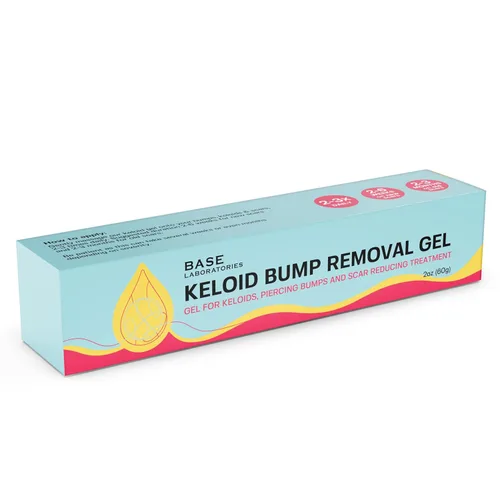 Miniatura 7 de BASE LABORATORIES Gel Eliminador de Protuberancias Queloides Tratamiento Natural para Protuberancias de Piercing y Gel para Cicatrices Queloides