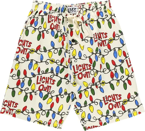 Miniatura 50 de Lazy One - Pantalones cortos de pijama para hombre, ropa de dormir