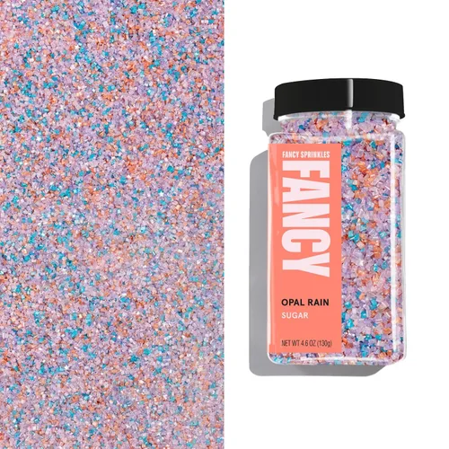 Miniatura 14 de Fancy Sprinkles Enchanted Fancy Sugar - Cristales de azúcar perlados de color azul pastel, rosa, morado y lavanda, 1 paquete (4.6 onzas)