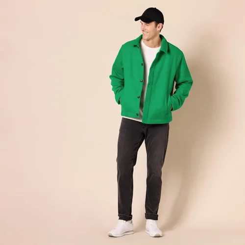 Miniatura 7 de Amazon Essentials Chaqueta bomber de mezcla de lana para hombre (disponible en tallas grandes y altas)
