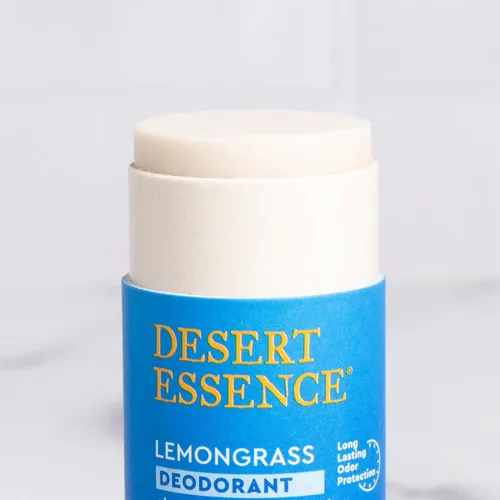 Miniatura 8 de Desert Essence Desodorante de citronela, 100% libre de plástico, protección natural del olor, sin aluminio ni parabenos, con árbol de té y manteca