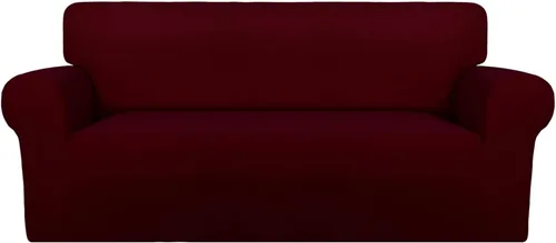 Miniatura 111 de PureFit - Funda superelástica con bolsillo p/protección de sofá/sillón - Suave cubierta de elastano antideslizante, lavable, c/base elástica, apta