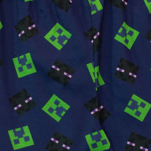 Miniatura 5 de Minecraft Pijama para niño Steve and Creeper Azul verde