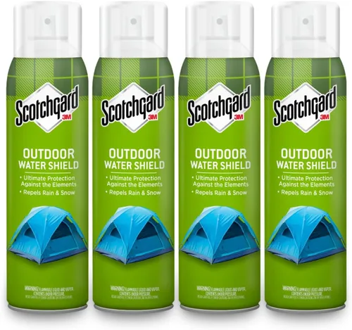 Scotchgard Aerosol de tela con escudo de agua para exteriores, repelente al agua para primavera y verano, equipo de exterior y muebles de patio,