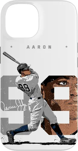 Miniatura 4 de Aaron Judge Number Portrait Baj New York MLBPA - Carcasa para iPhone 17