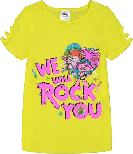 Miniatura 2 de DreamWorks Trolls Poppy 4 piezas Mix n' Match Top Shorts & Legging Set