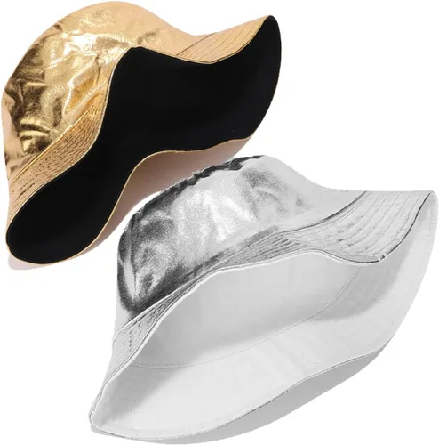 Miniatura 5 de Sombreros de pescador impermeables de moda sombrero de pescador metálico para mujeres y hombres