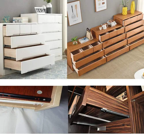 Miniatura 6 de FRMSAET Kit de reparación de cajones, se utiliza para reforzar y reparar cajones de madera/MDF/aglomerado, refuerzo de gabinete, accesorios