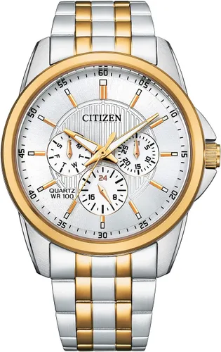 Miniatura 9 de Citizen - Reloj de cuarzo para hombre, acero inoxidable, clásico