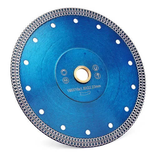 Miniatura 9 de Paquete de 2 láminas de porcelana de corte de hoja de diamante superfina de 4 pulgadas para corte húmedo o seco de granito y mármol (4 pulgadas - 2)