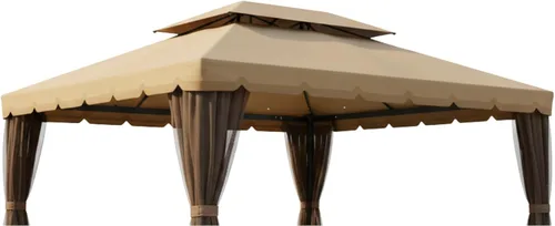 Garden Winds Cubierta superior reforzada RipLock 350 de repuesto compatible con modelos Outsunny Classic de 10 x 13 pies para cenador 01-0879,