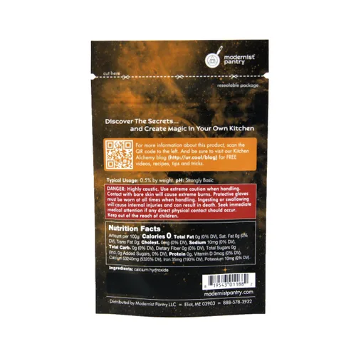Miniatura 3 de Hidróxido de calcio puro [lima apagada] Sin OMG Vegano sin gluten - 50g/2oz