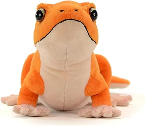 Miniatura 2 de Tiny Heart Juguete de peluche Gecko de cola gecko de simulación, 15.74 pulgadas, súper suave y lindo, figura de animal de peluche realista